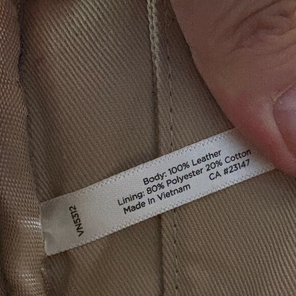 Talbots Crossbody Bag Purse Pink Pebbled Leather Small Spring Summer Classic - Picture 8 of 13